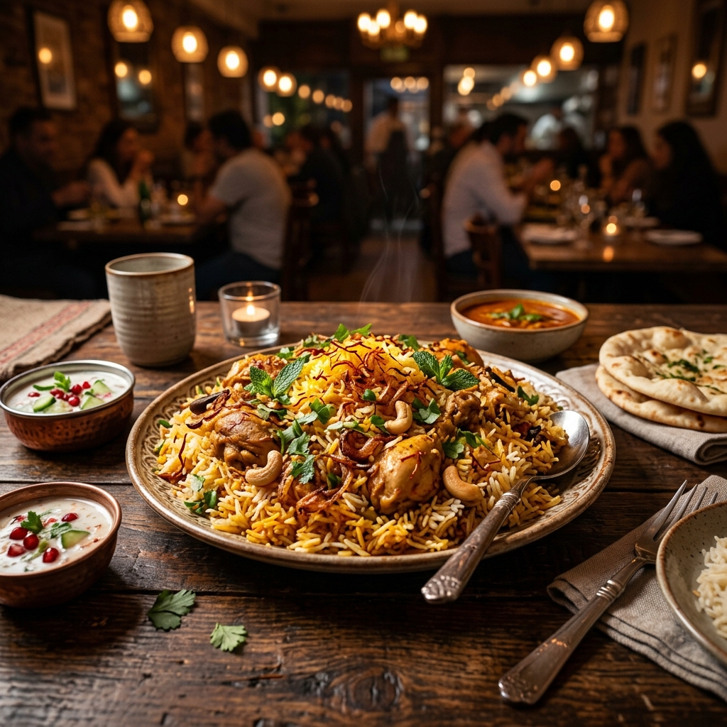 Biryani at Royal Mandi House, Hampankatta Mangaluru